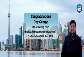 Congratulations Oby on Achieving PMP..!